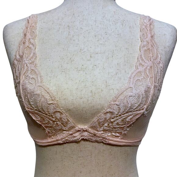 Natori NWT Multi Convertible Baby Pink Bra Women 32B/C - Picture 2 of 16